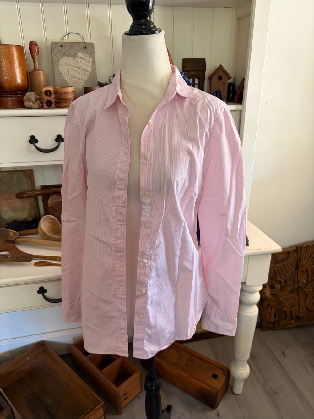 J. Crew Women’s Light Pink Button-Down Shirt